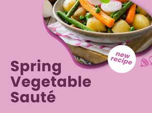 Spring vegetable Saute blog